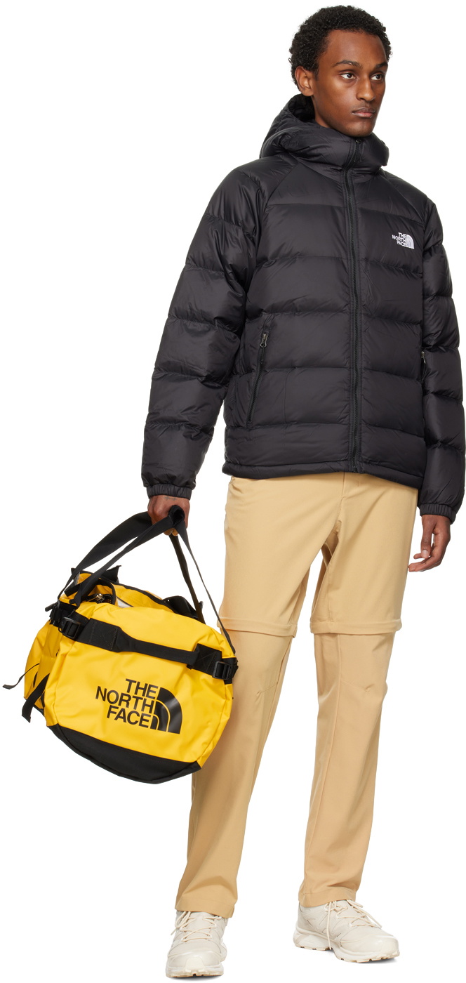 The North Face Hydrenalite Cropped Hooded Puffer Jacket in Black
