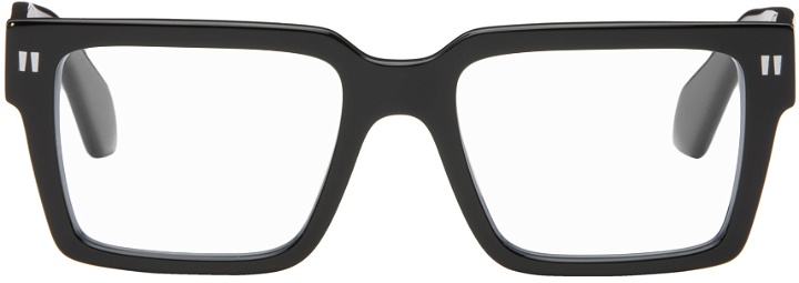 Photo: Off-White Black Optical Style 54 Glasses