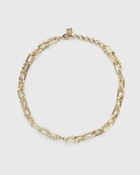 Casablanca SMALL C LINK COLUMN NECKLACE gold Mens Jewellery