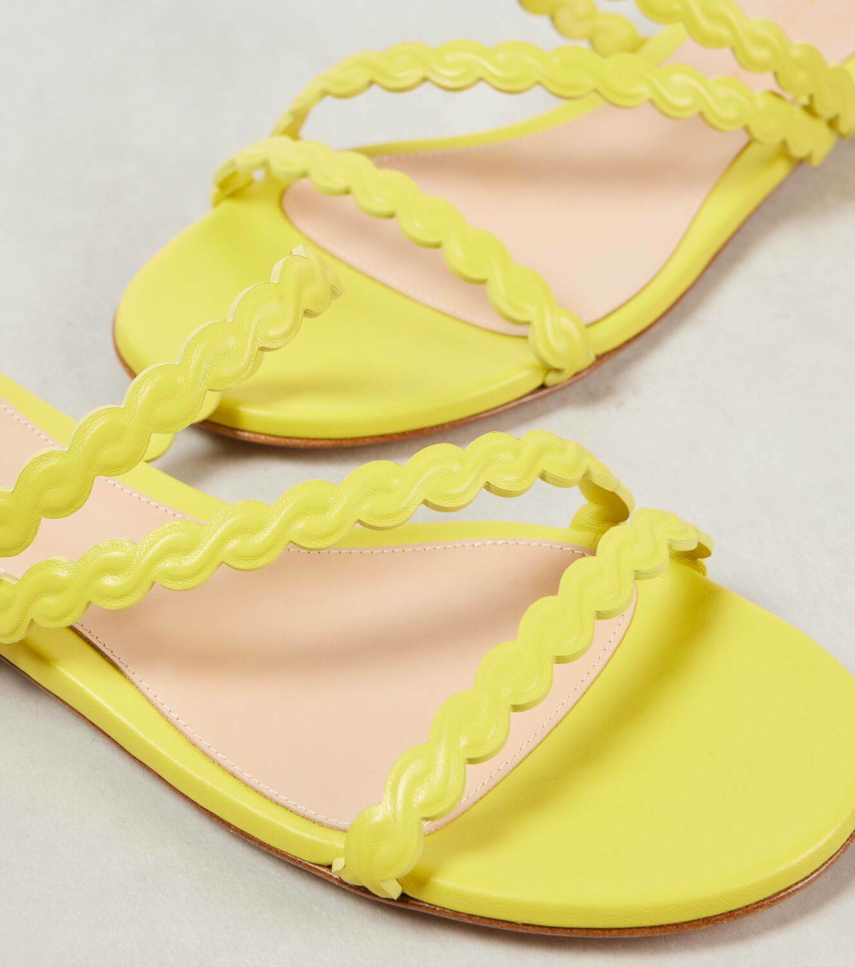 Gianvito Rossi Leather slides