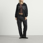 YESEYESEE Women's Comfy Denim Carpenter Pants in Black