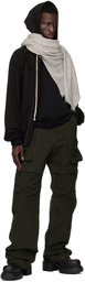 Rick Owens Green Porterville Stefan Cargo Pants