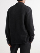 Aimé Leon Dore - Cotton Open-Terry Shirt - Black