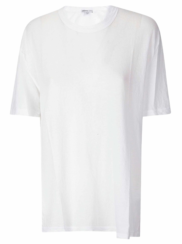 Photo: James Perse Crepe Jersey Oversized S/s Crew