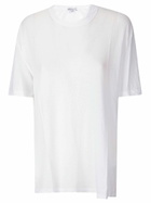James Perse Crepe Jersey Oversized S/s Crew