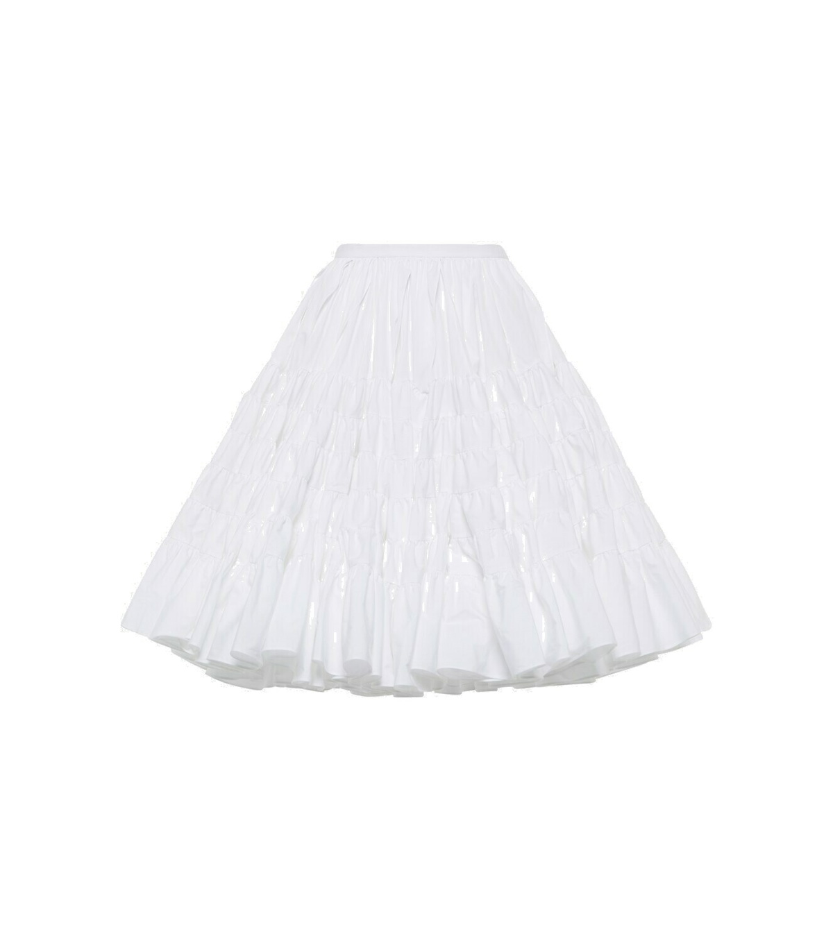 You Had Me At Aloha Printed Tiered Midi Skirt