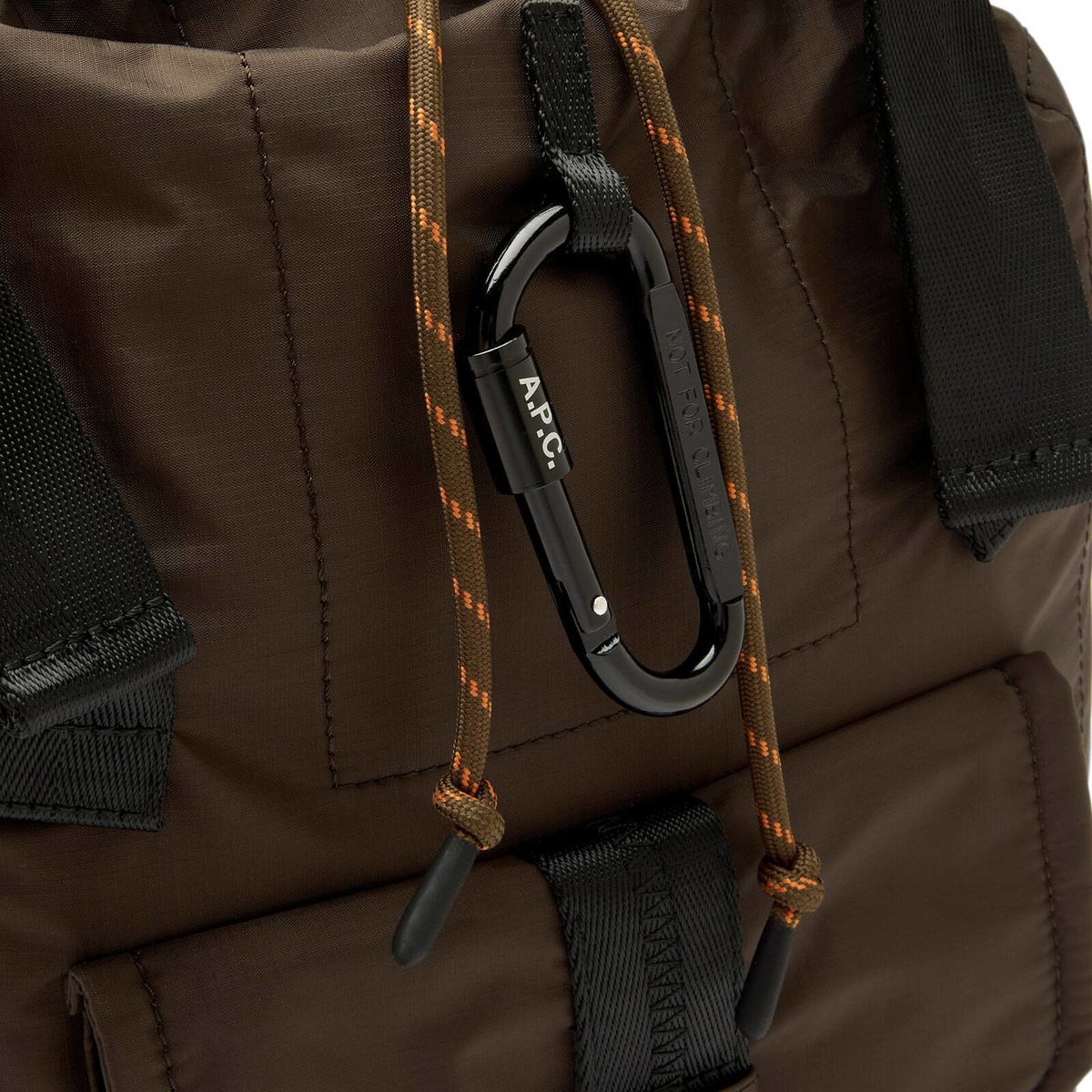 A.P.C. Men's Trek Backpack in Brown 