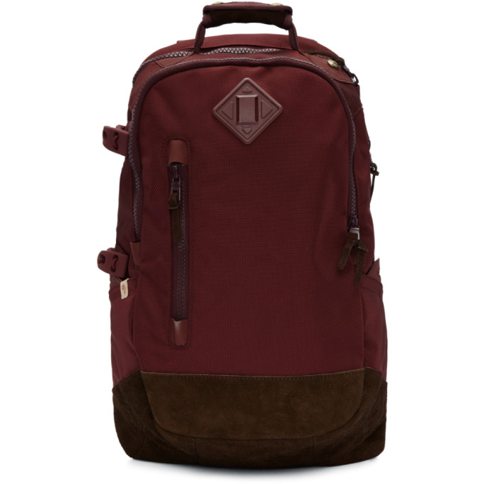 Visvim Burgundy Ballistic 20L Backpack Visvim