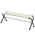 Snow Peak Folding Bench in Ivory