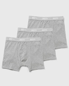 Bstn Brand Bstn Boxershorts 3 Pack Grey - Mens - Boxers & Briefs