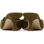 Manolo Blahnik Khaki Maysale Heels