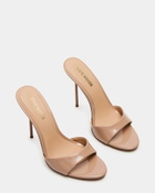 Steve Madden Davina Heels in Tan Patent