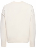 AMI PARIS - Logo Wool Knit Cardigan