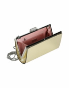 Jimmy Choo Womens Clutch in Gold