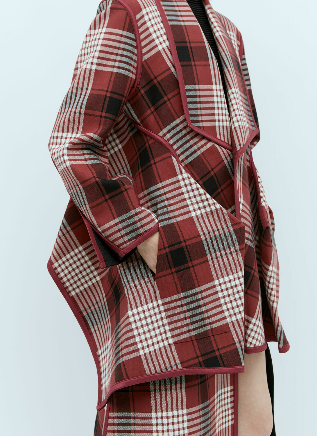 Issey Miyake Counterpoint Check Jacket