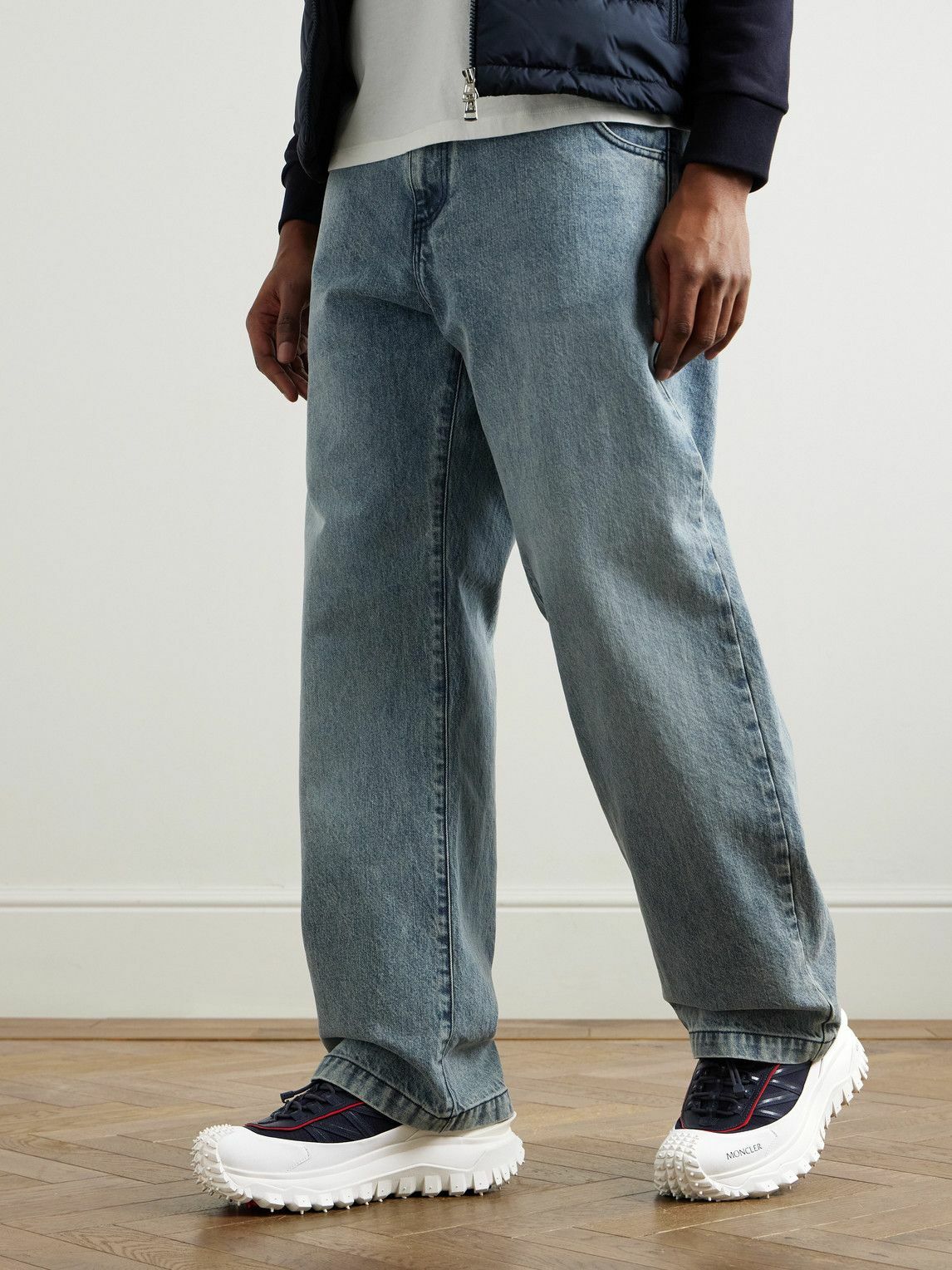 Moncler - Trailgrip GTX Leather-Trimmed Ripstop and Rubber
