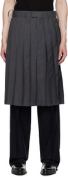 Situationist Gray YASPIS Edition Skirt
