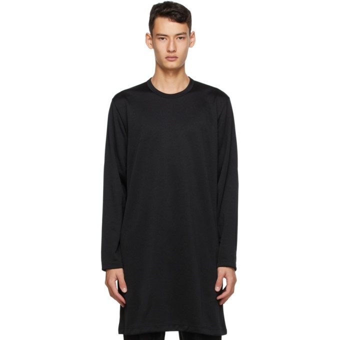 Photo: Comme des Garcons Homme Plus Black Jersey Long Sleeve T-Shirt