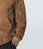 Tom Ford Suede bomber jacket
