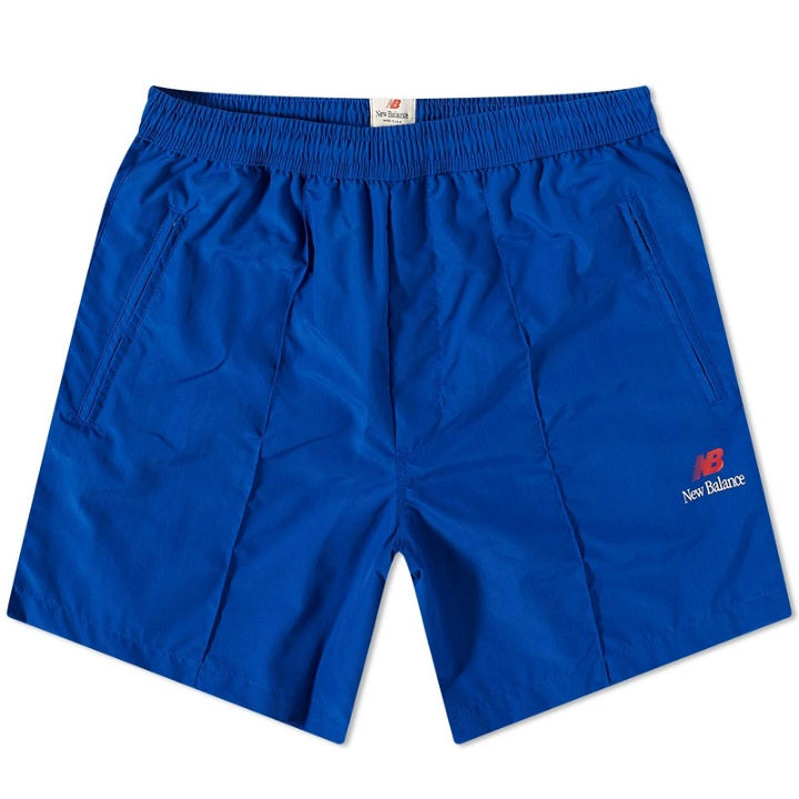 Photo: New Balance Men's Made in USA Pintuck Short in Team Royal