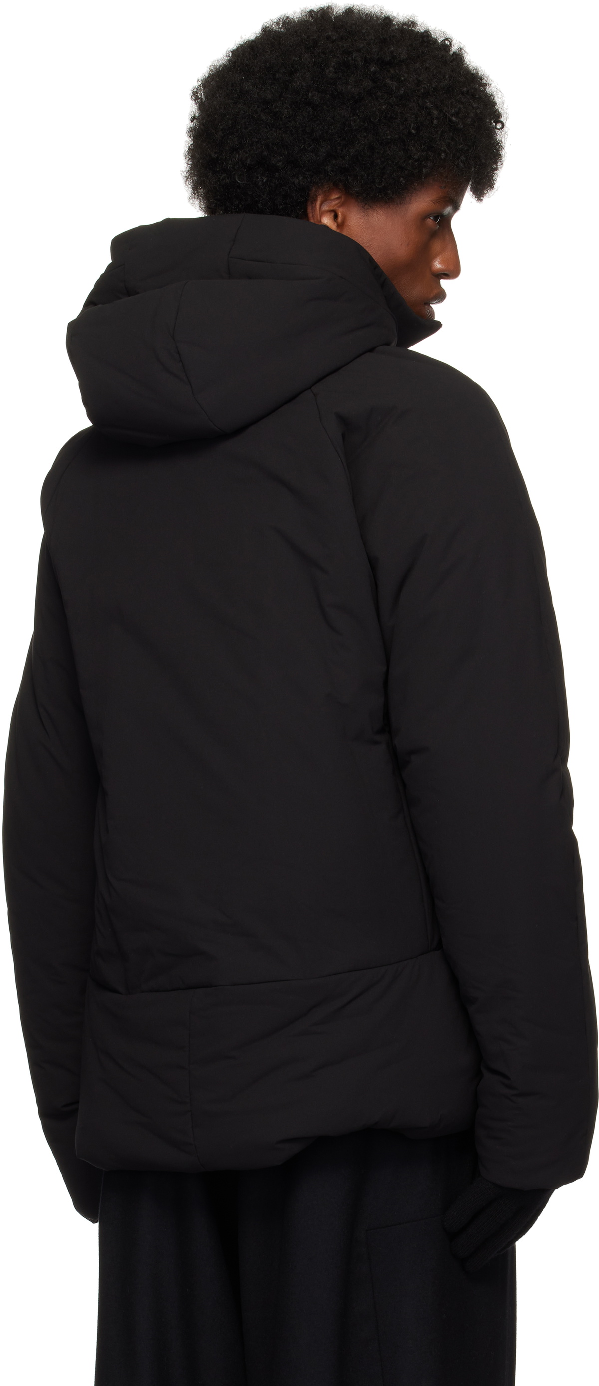 HYEIN SEO Black Puffer Jacket Hyein Seo