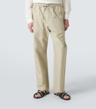 Frescobol Carioca Rocha cotton twill wide-leg pants
