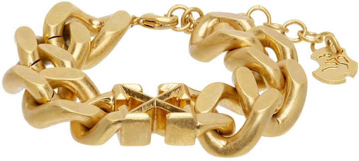 Photo: Off-White Gold Arrows Bracelet