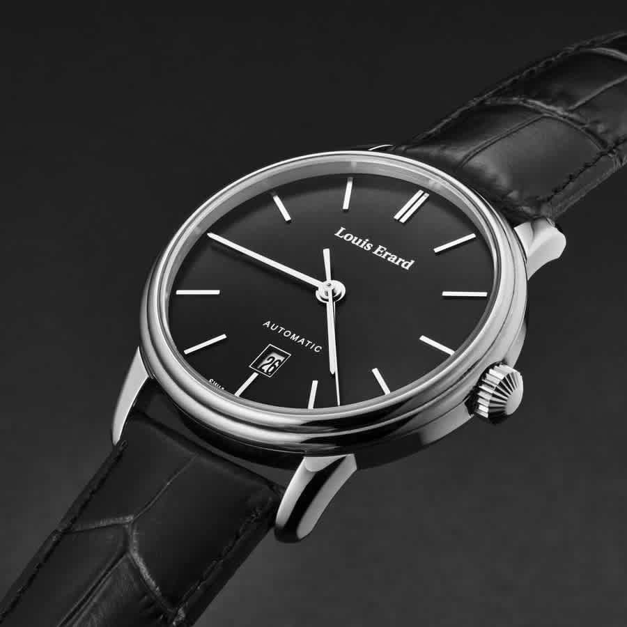 Louis Erard Heritage Automatic Black Dial Mens Watch 69266AA12.BDC82