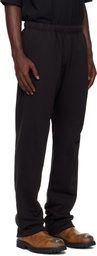 We11done Black Logo Wide Jogger Sweatpants