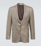 Canali Silk and cashmere blazer