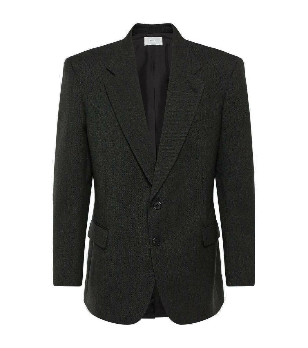 Photo: The Row Phil single-breasted wool blazer