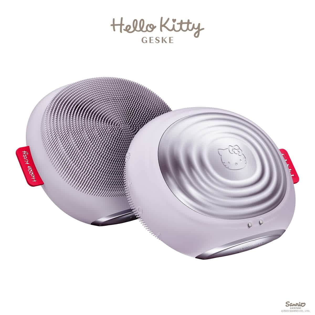 GESKE x Hello Kitty SmartAppGuided 5-in-1 Sonic Thermo Facial Brush GESKE