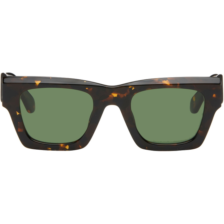 Photo: Off-White Brown Davie Sunglasses
