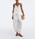 Zimmermann Solstice polka-dot cotton balloon pants