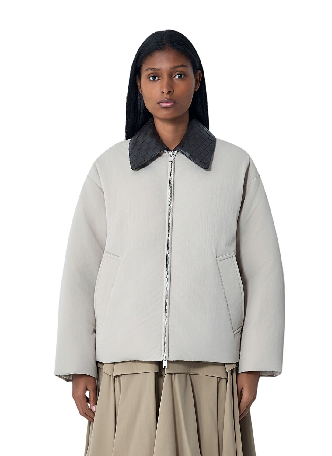 Bottega Veneta Viscose And Silk Jacket Bottega Veneta