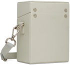 HELIOT EMIL Grey Leather Strap Box Bag