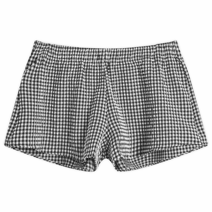 Photo: Hunza G Women's Runner Shorts in Black