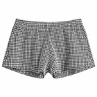 Hunza G Women's Runner Shorts in Black