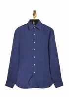doppiaa Aalbenga Solid Linen Shirt