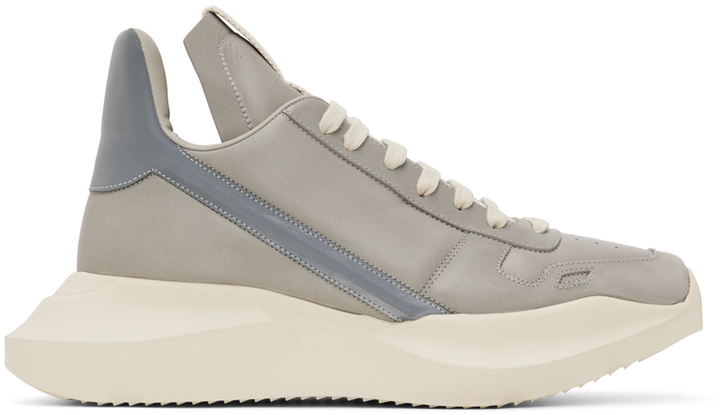 Photo: Rick Owens Gray Geo Geth Sneakers