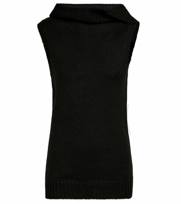 Photo: Ann Demeulemeester - Alpaca, wool and cashmere sweater