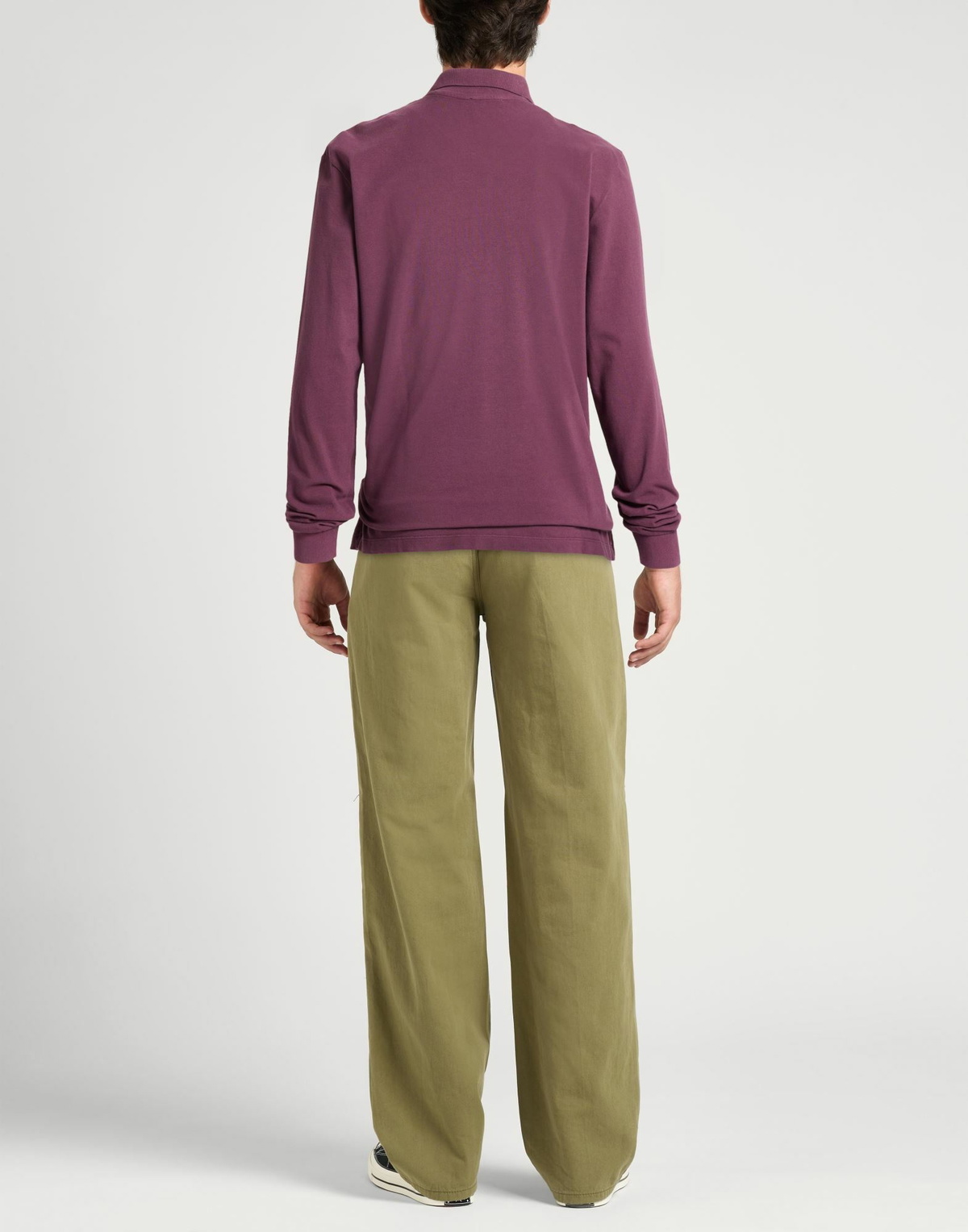 Dondup Mens Polo shirt in Plum