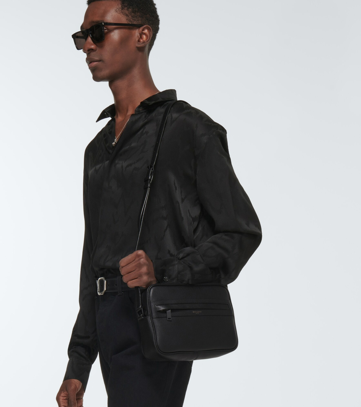 【SAINT LAURENT 】 CAMP CAMERA BAG Saint Laurent - Camp leather camera bag Saint Laurent