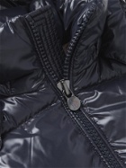 MONCLER - Maya Quilted Shell Down Hooded Jacket - Blue - 3