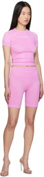 MISBHV Purple Biker Sport Shorts