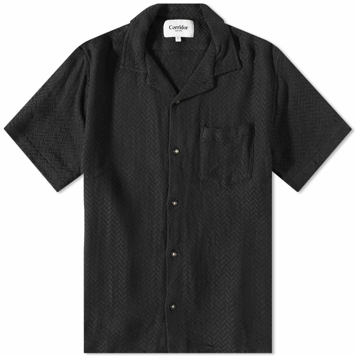 Photo: Corridor Men's Acid Plaid Vacation Shirt in Black