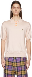 Vivienne Westwood Pink Logo Polo