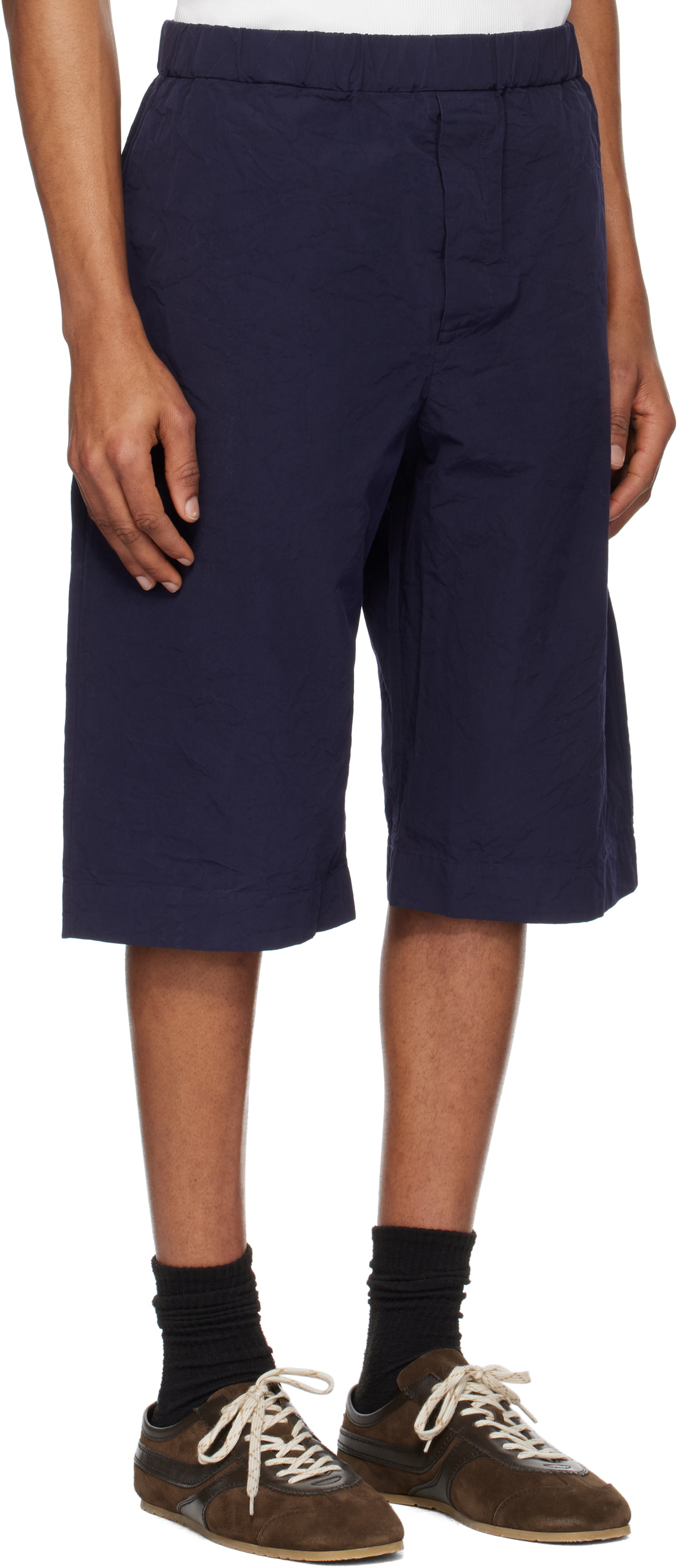 CASEY CASEY Navy Jog Ah Shorts