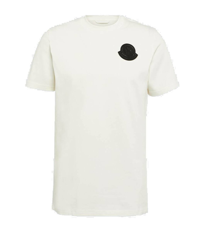 Photo: Moncler Logo cotton jersey T-shirt