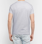 Balmain - Logo-Print Cotton-Jersey T-Shirt - Men - Gray